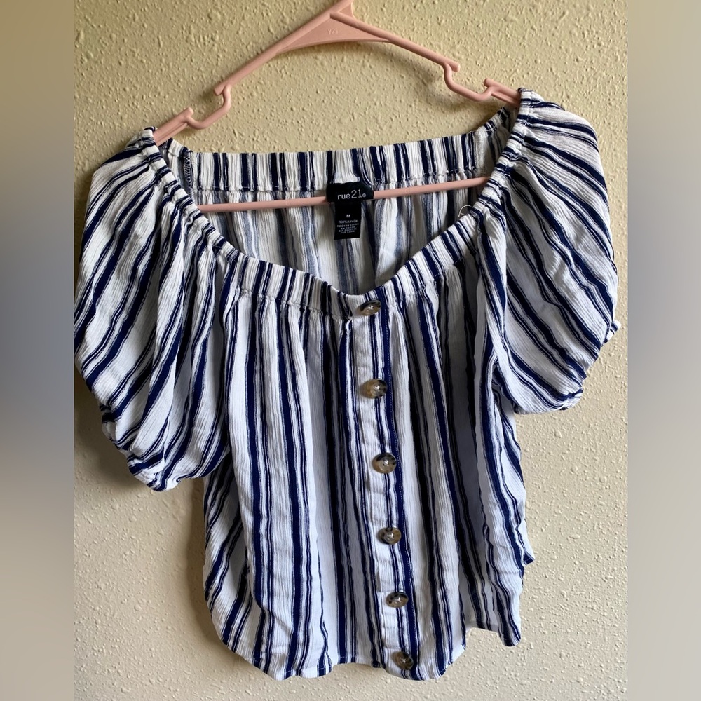 Off the shoulder top